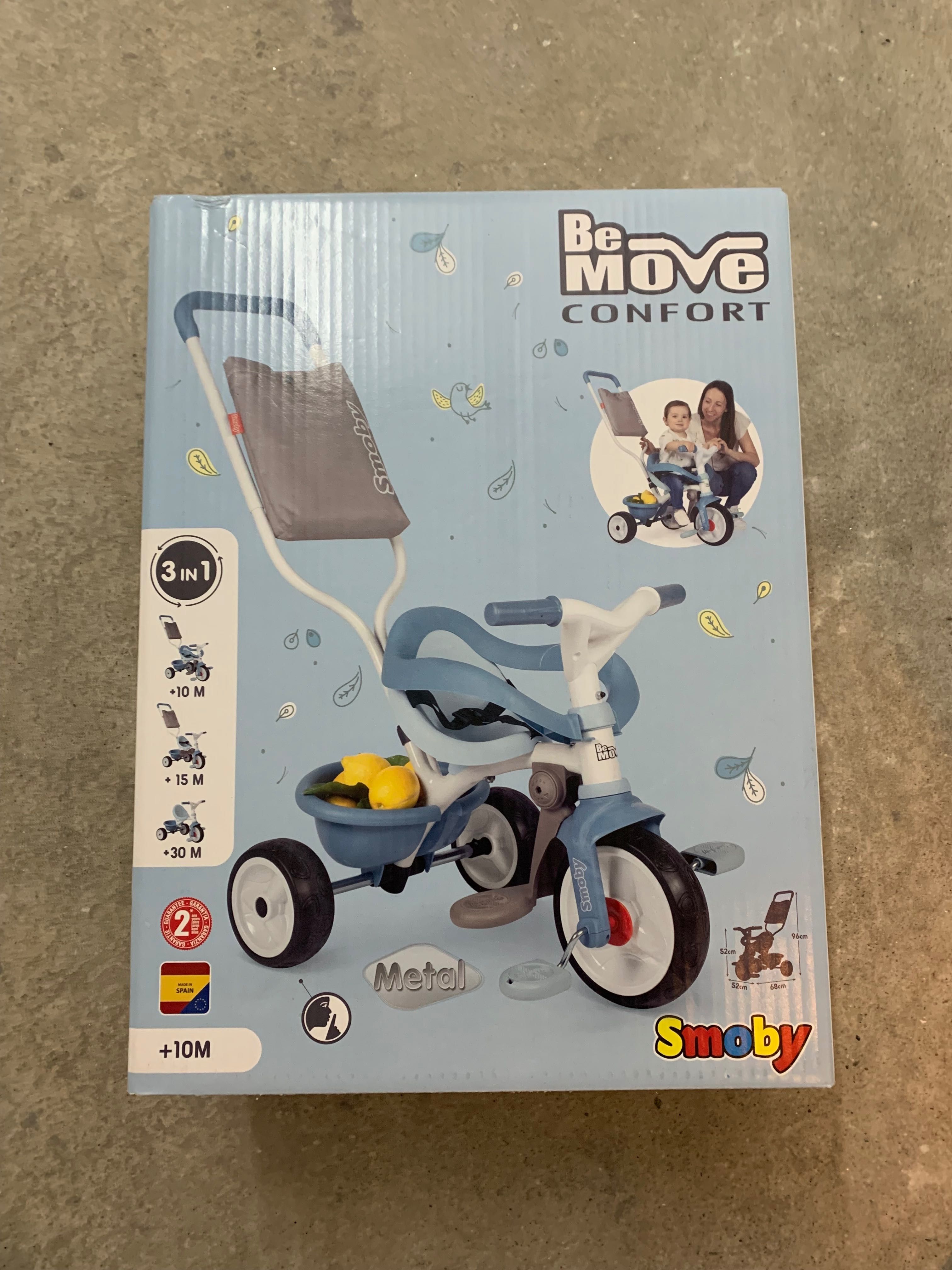 Triciclo SMOBY Be Move Confort 3 em 1