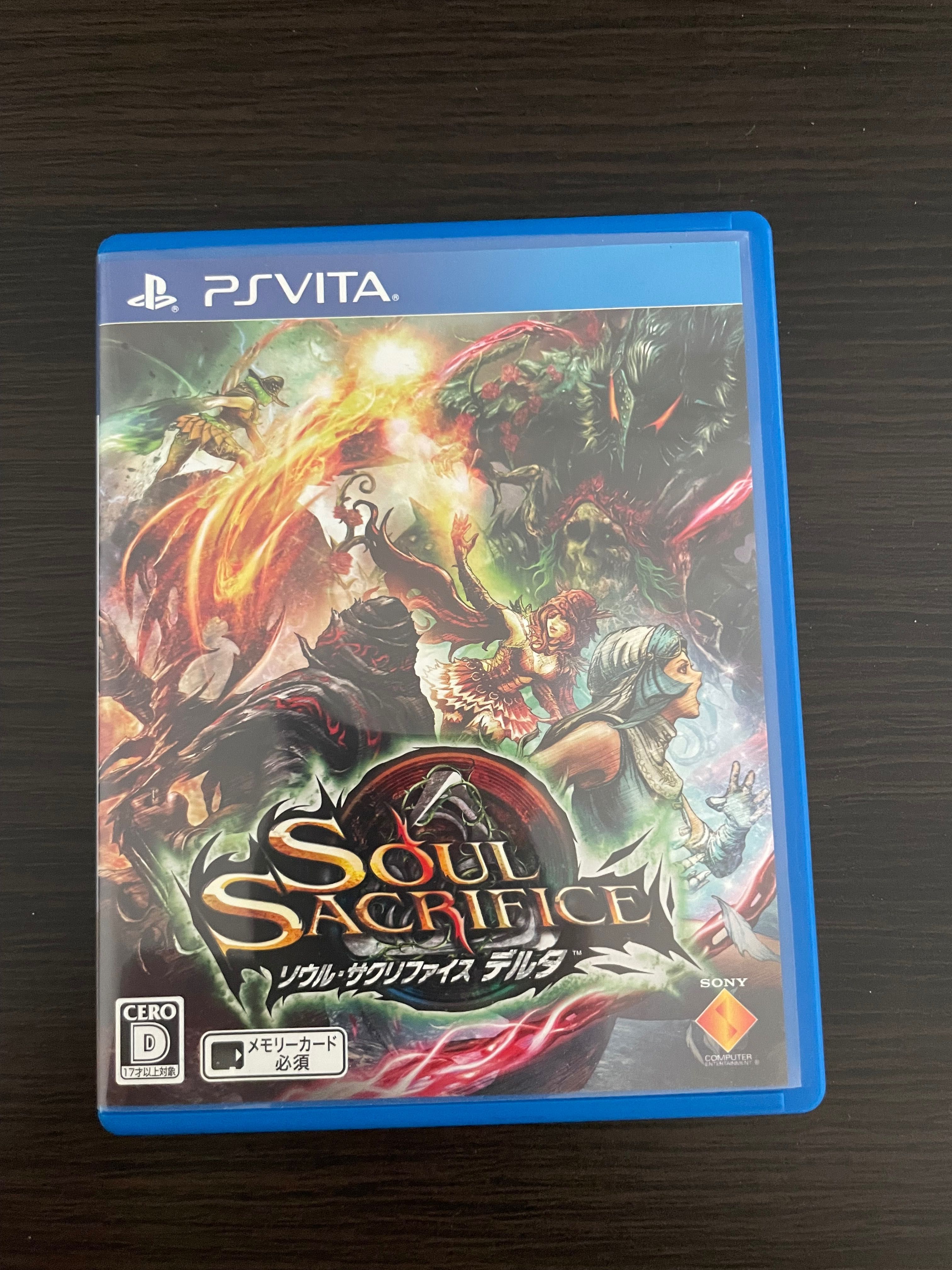 Soul Sacrifice Playstation Vita z Japonii!