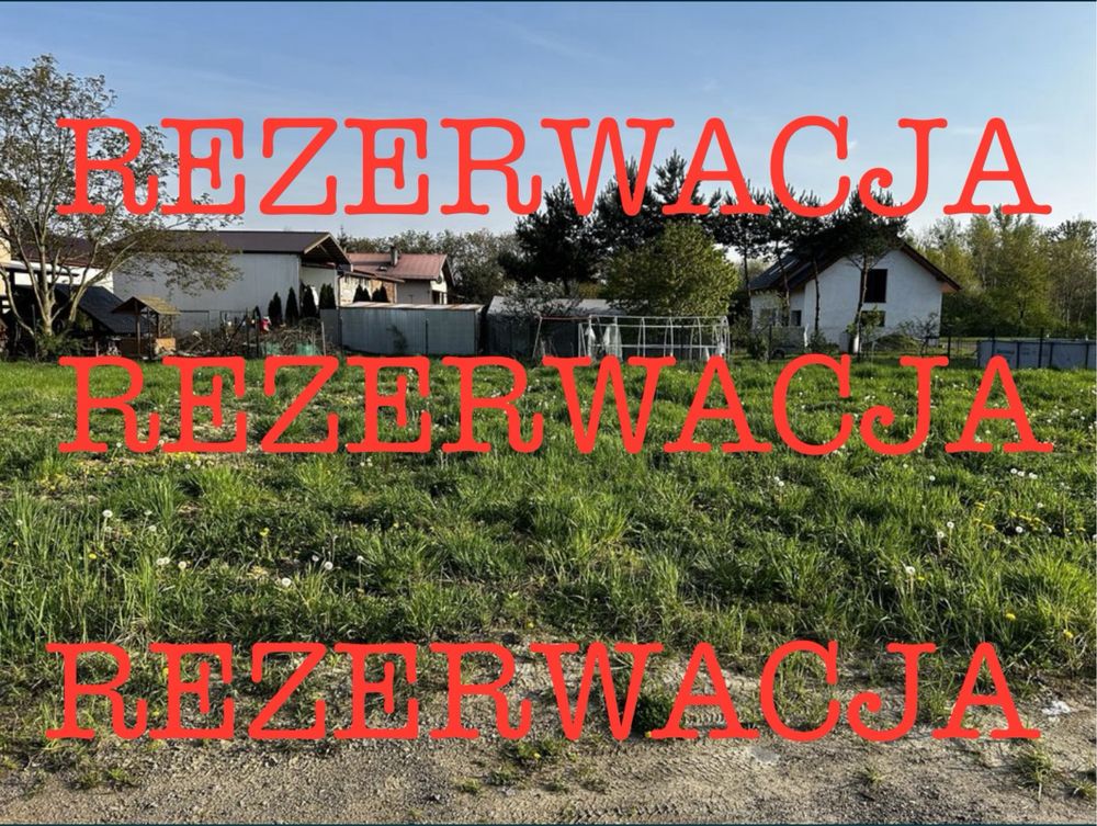 Działka rekracyjna OLZA