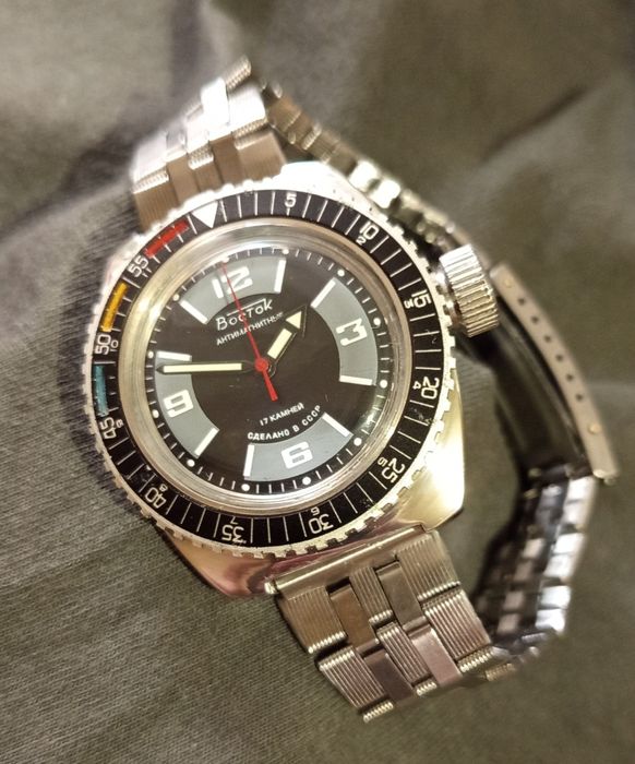 Часы Восток.ччз.Амфибия 200м.кастом. Антимагнит. Мод.