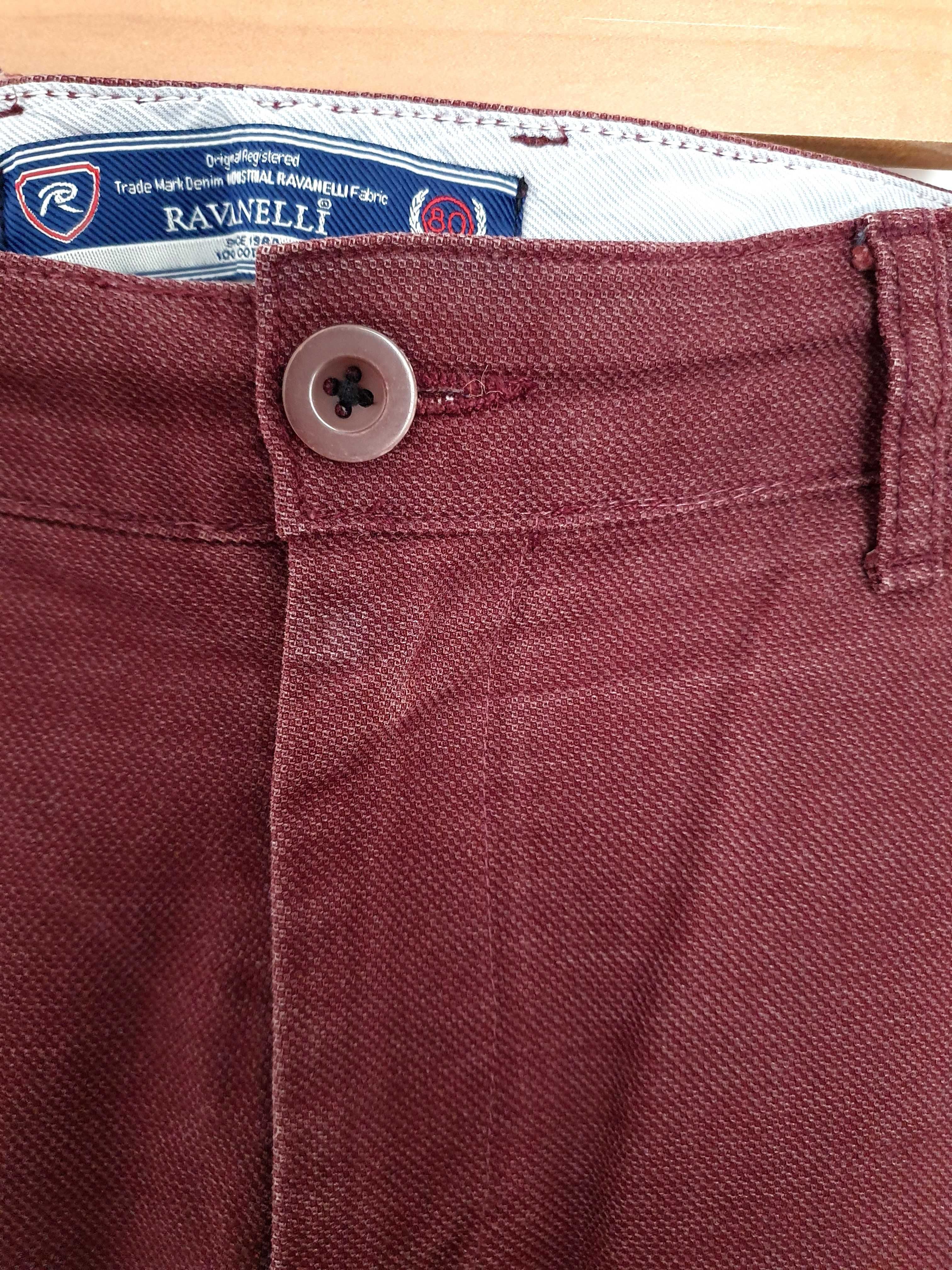 Spodnie chino slimfit Ravanelli W34L32