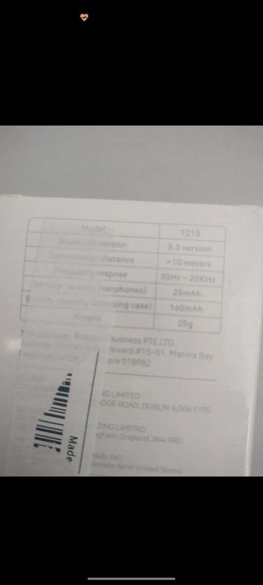 Vende-se phones novos sem fios selados brancos