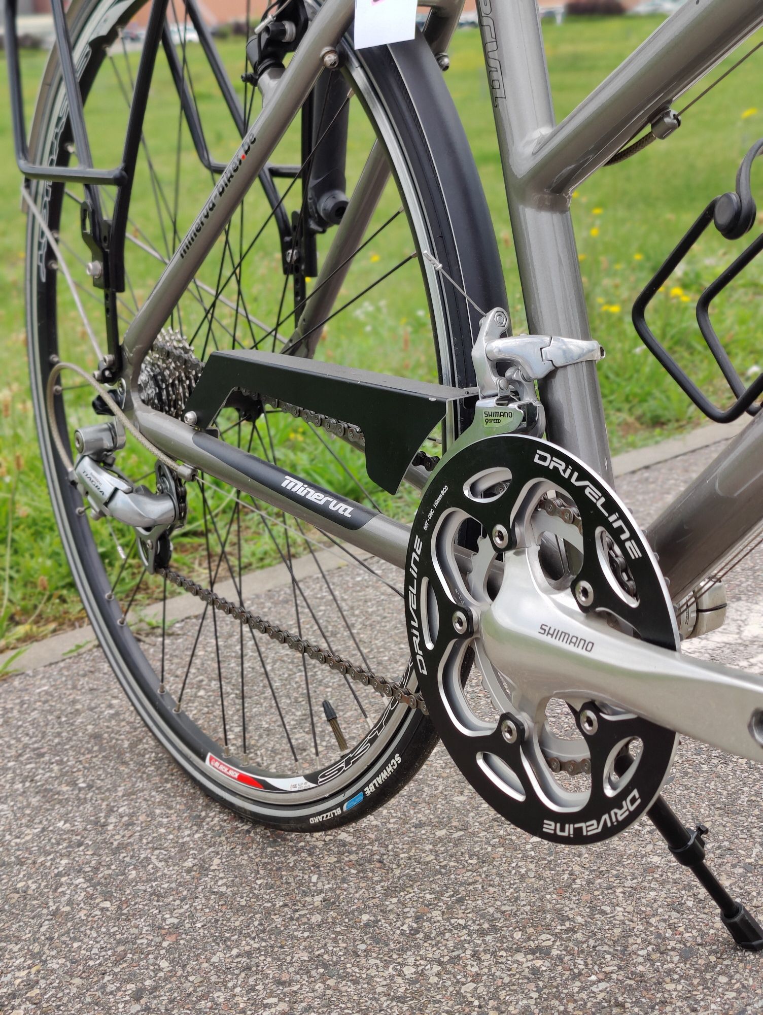 NOWY | Rower fitness szosowy MINEVRA 46cm Shimano TIAGRA 2x9 Parallax