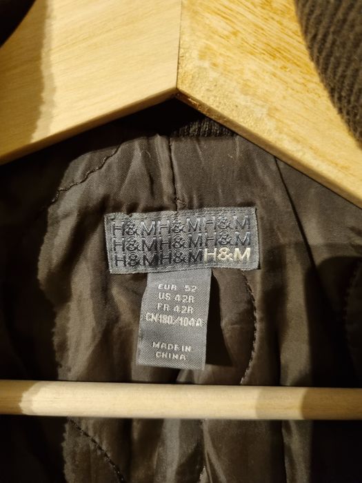 Blusao H&M castanho tamanho 52 (M/L)