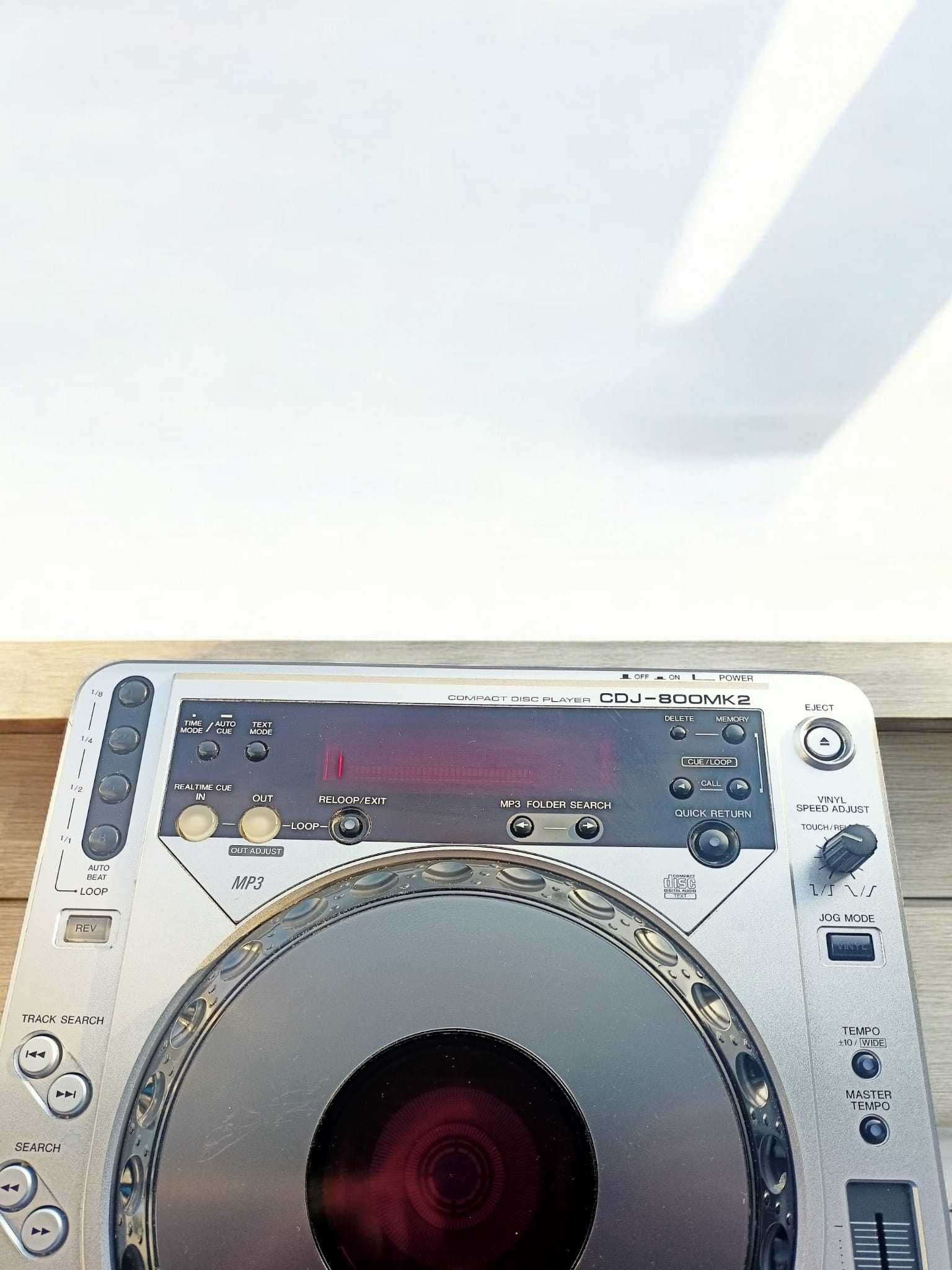 Odtwarzacze DJ Pioneer CDJ800MK2 zestaw 2 sztuk