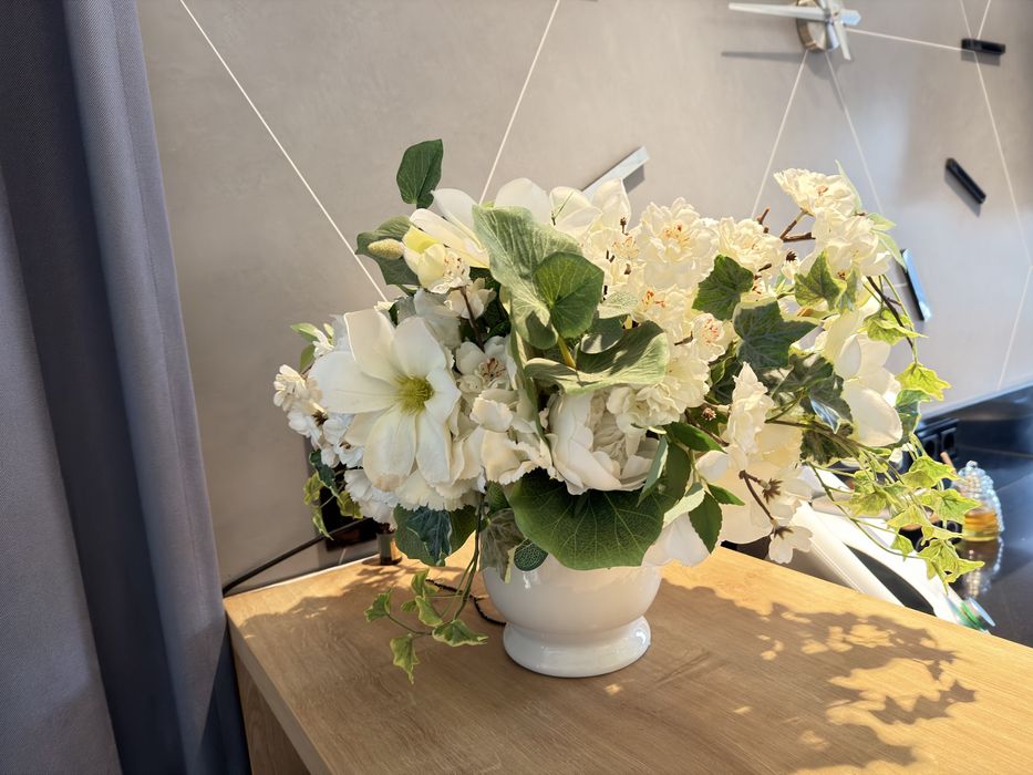 sztuczny bukiet jak naturalny