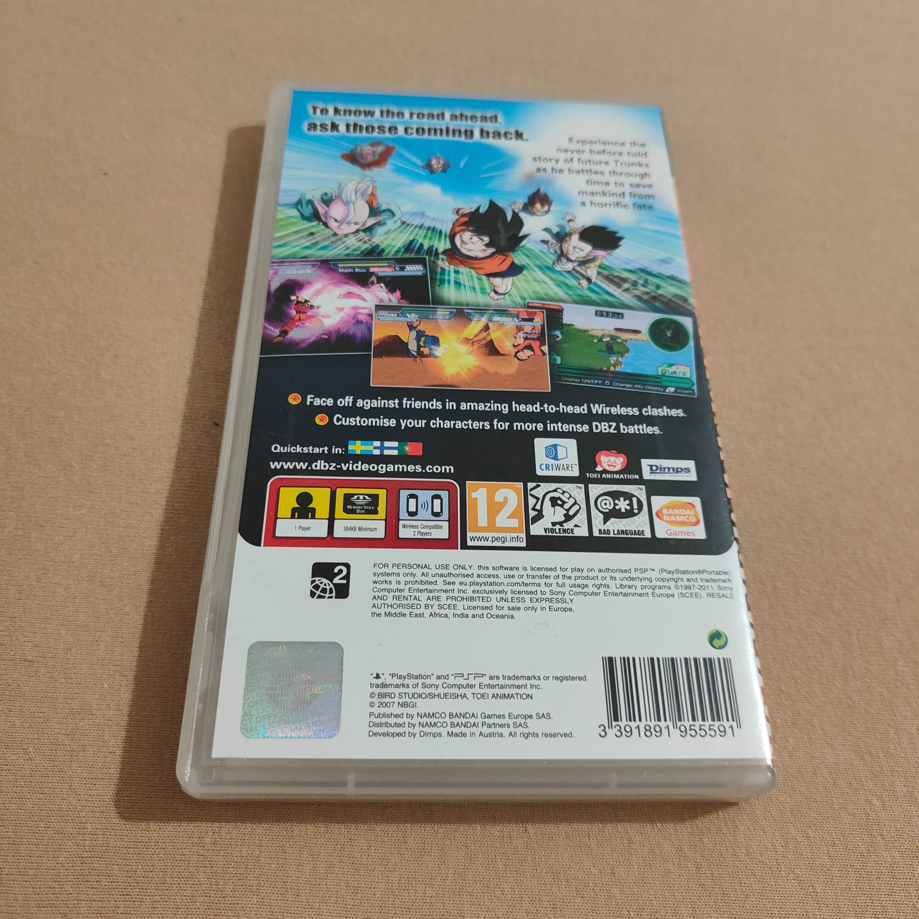 Gra Dragon Ball Z 2 PSP