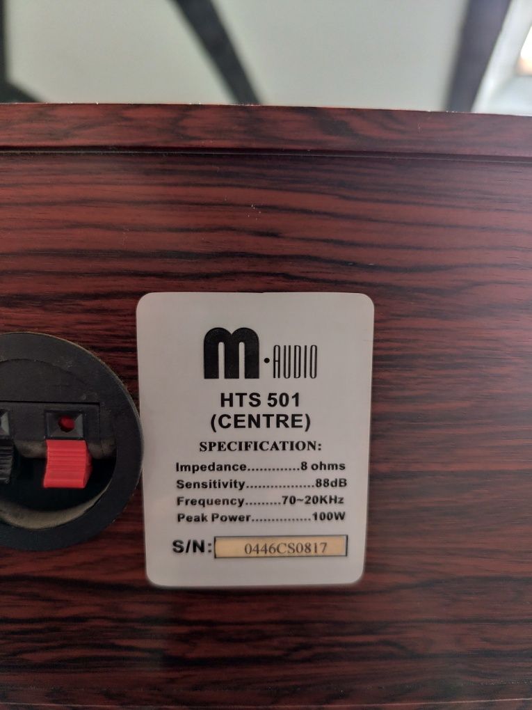 Głośniki M audio hts 501