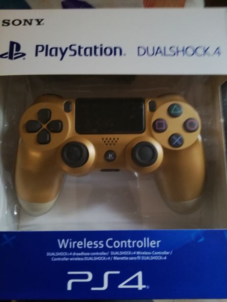 Comando Sony PS4 dualshock wireless Gold/branco/azul/preto selado