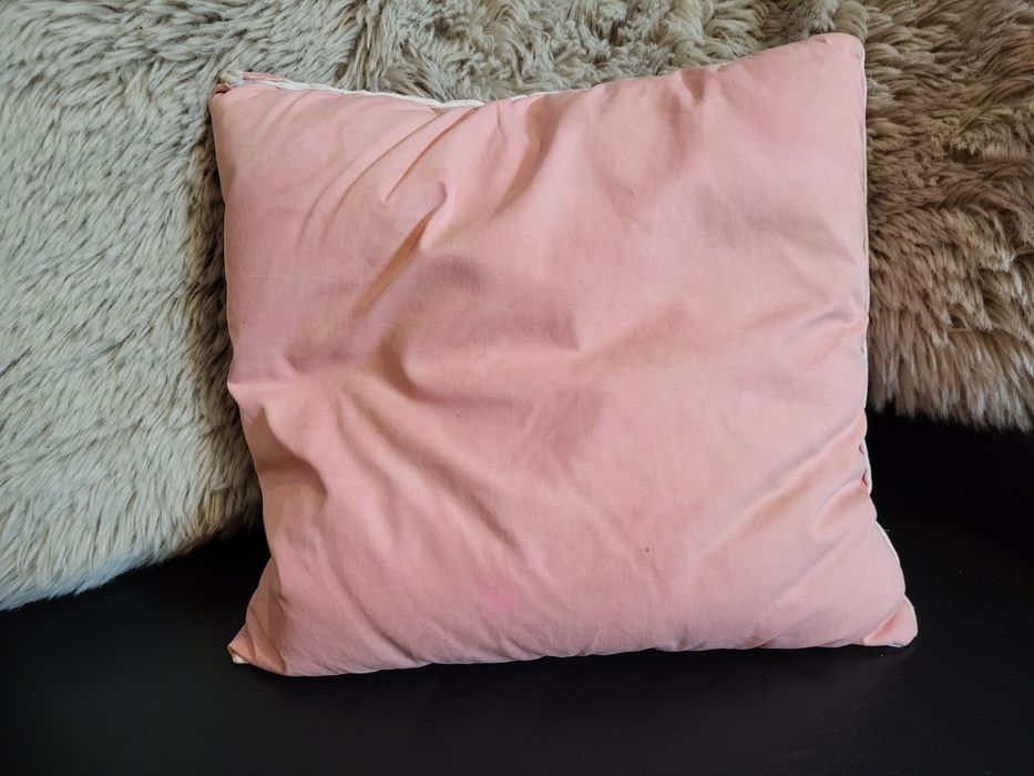 Tradycyjna Poduszka Jaś 40x40 Naturalne Pierze + Poszewka