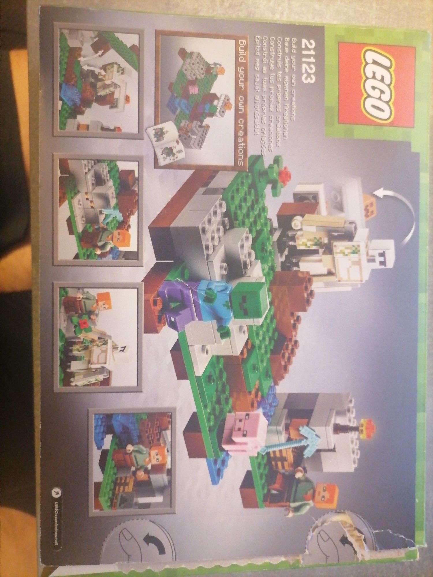 Lego Minecraft 21123 (оригiнал)