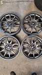 Felgi aluminiowe używane Japan Racing JR5 R17 5x100/5x114.3 ET35