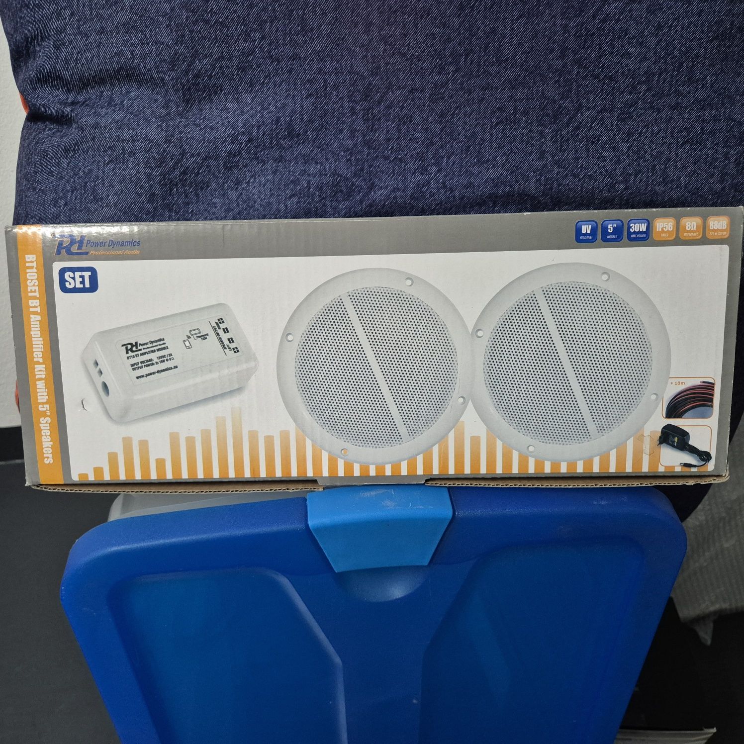 Colunas Bluetooth p/ tecto falso
