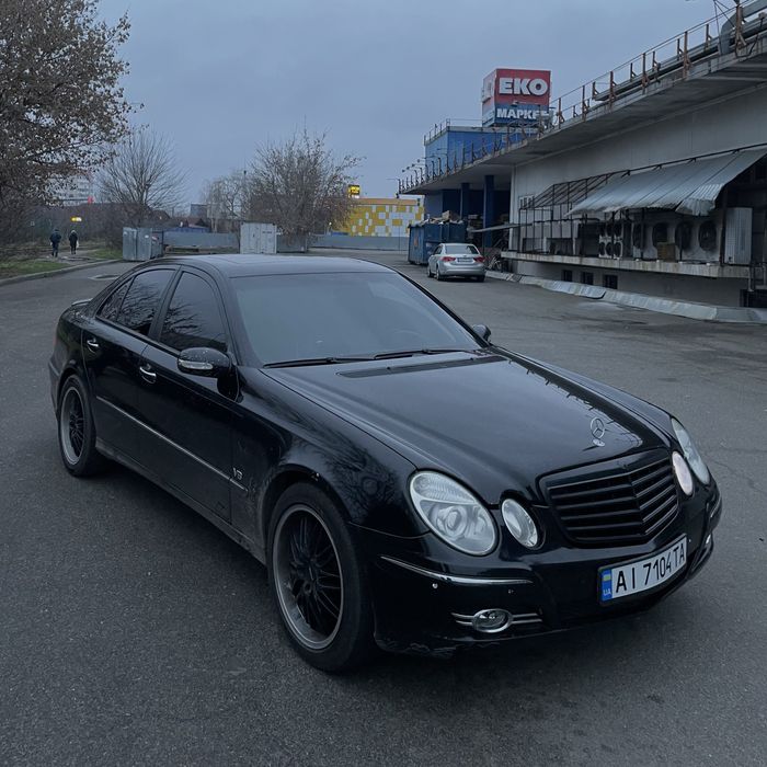 Продам/обменяю Mercedes e500 amg (w211) 5.0 газ-бенз