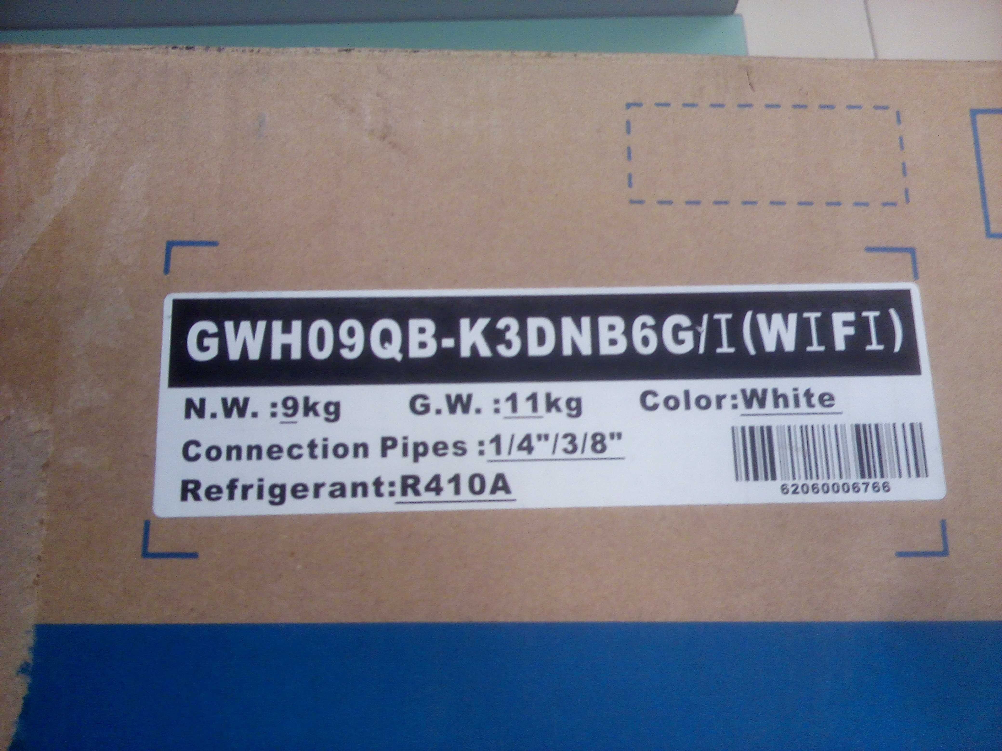 Внутрішній блок кондиціонера GREE GWH09QB-K3DNB6G/I(WIFI)