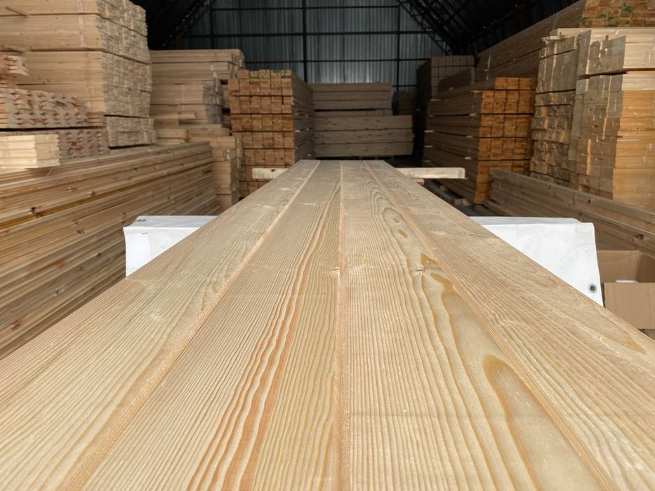 Дошка на підлогу Фальшбрус (Імітація)  Вагонка