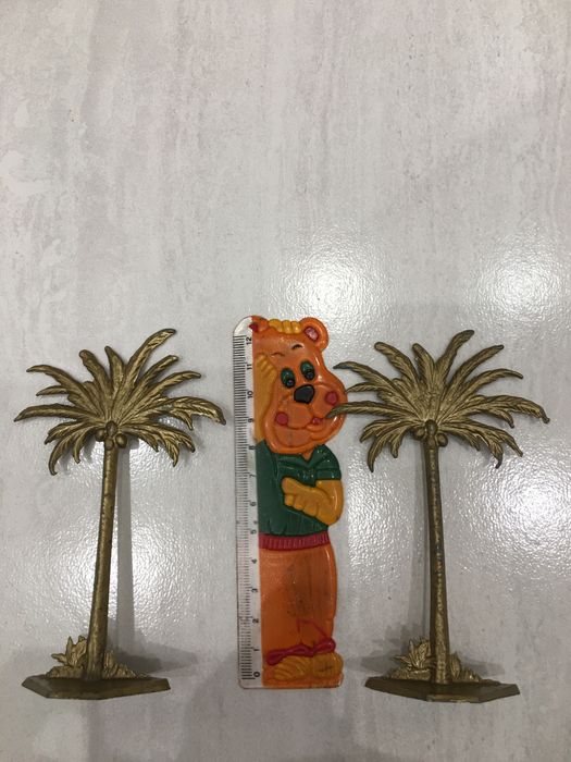 Metalowe ozdoby - palmy