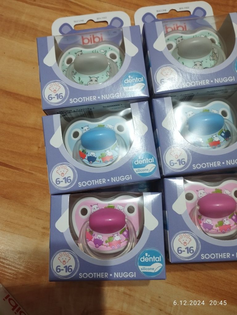 Smoczek Bibi happiness nowy 6-16 miesięcy