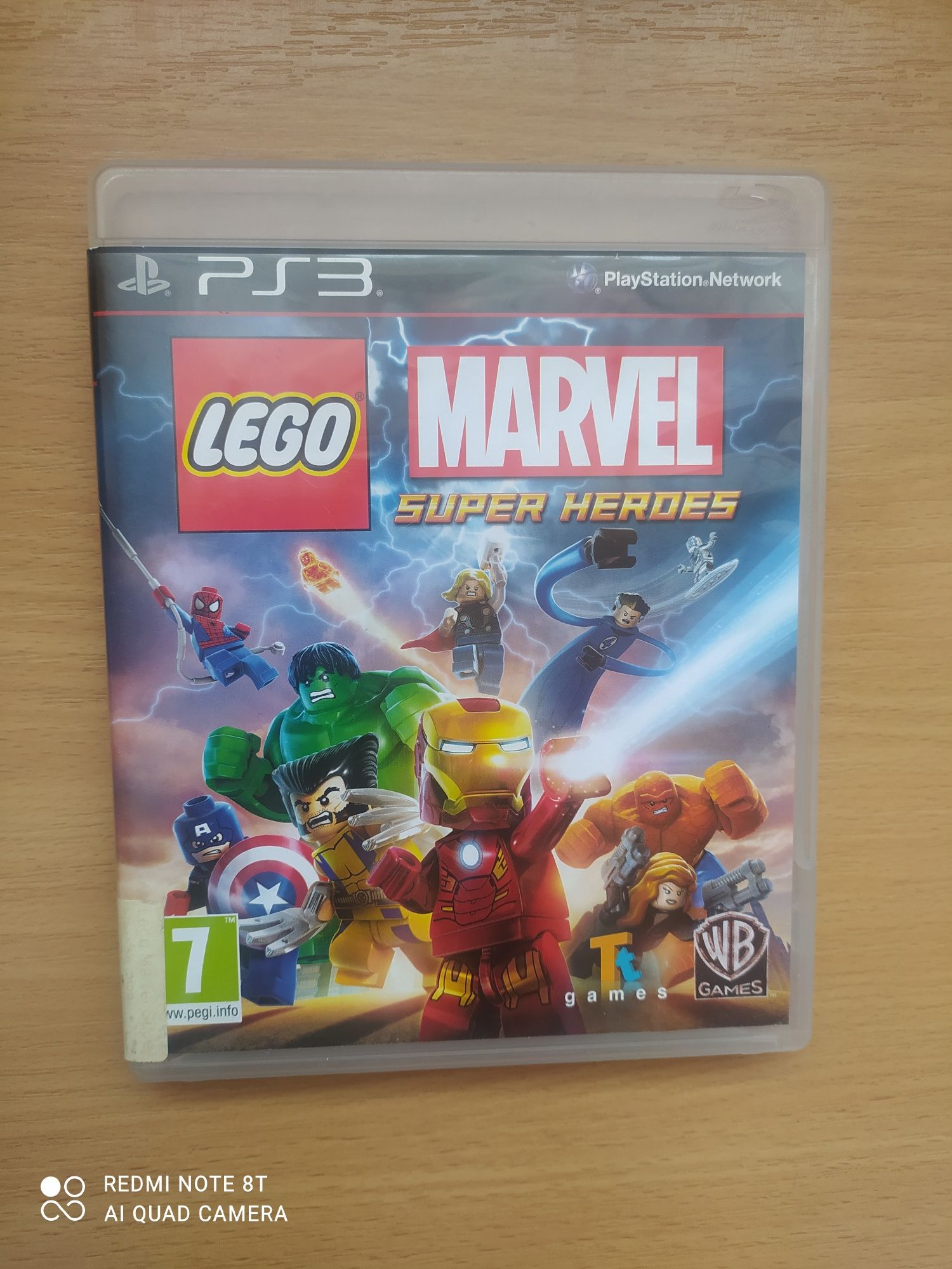Lego Marvel super heroes PS3, stan bdb, możliwa wysyłka