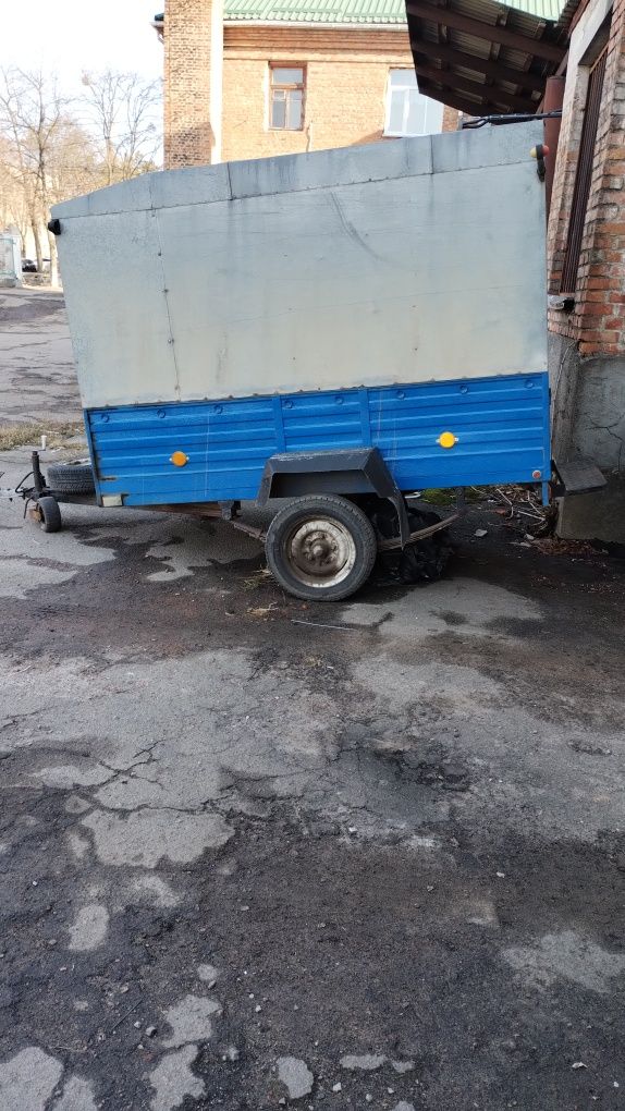 Причіп будка(усилений),прицеп