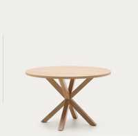mesa redonda madeira