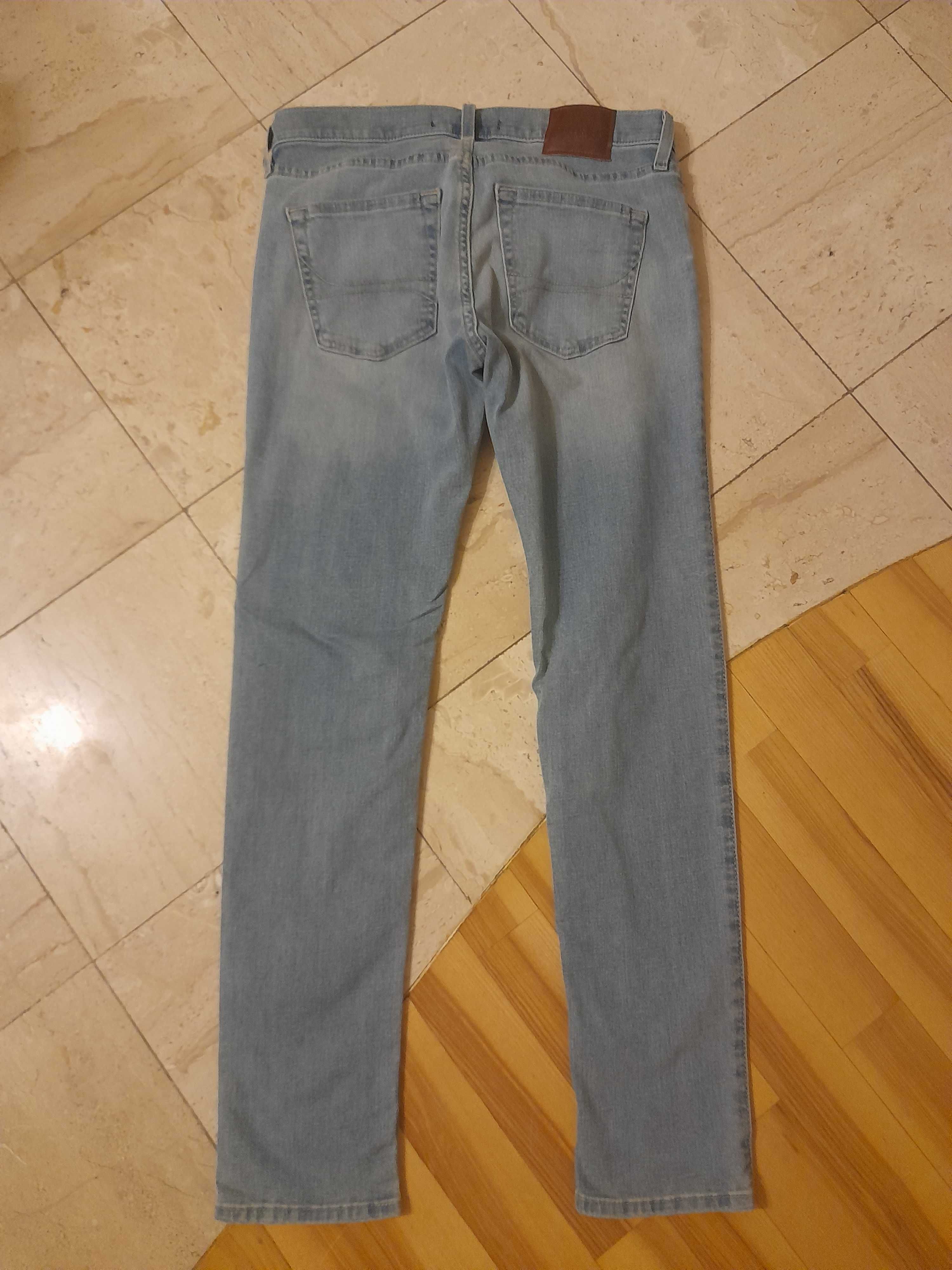 jeansy męskie Hollister skinny w31 L 32