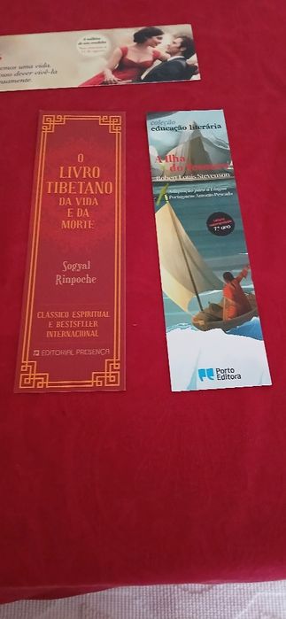 Marcadores para livros, novos