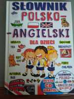 Słownik Polsko-Angielski dla dzieci z płyta CD