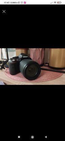 Lustrzanka Nikon D5300 + obiektyw 18-105mm