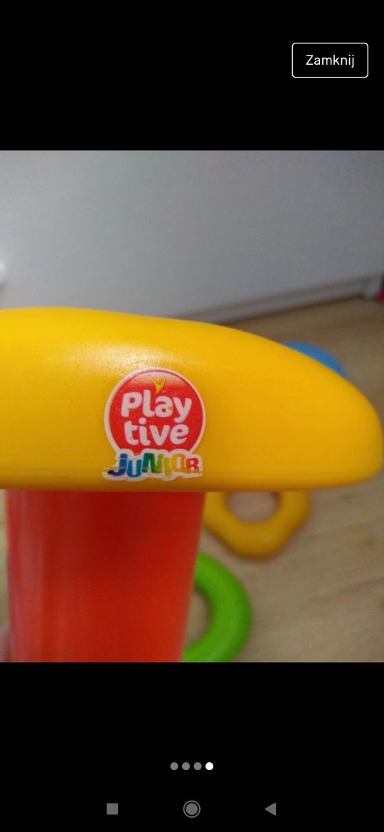 Zabawka piramida playtive junior