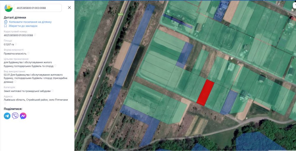 Ділянка під забудовк