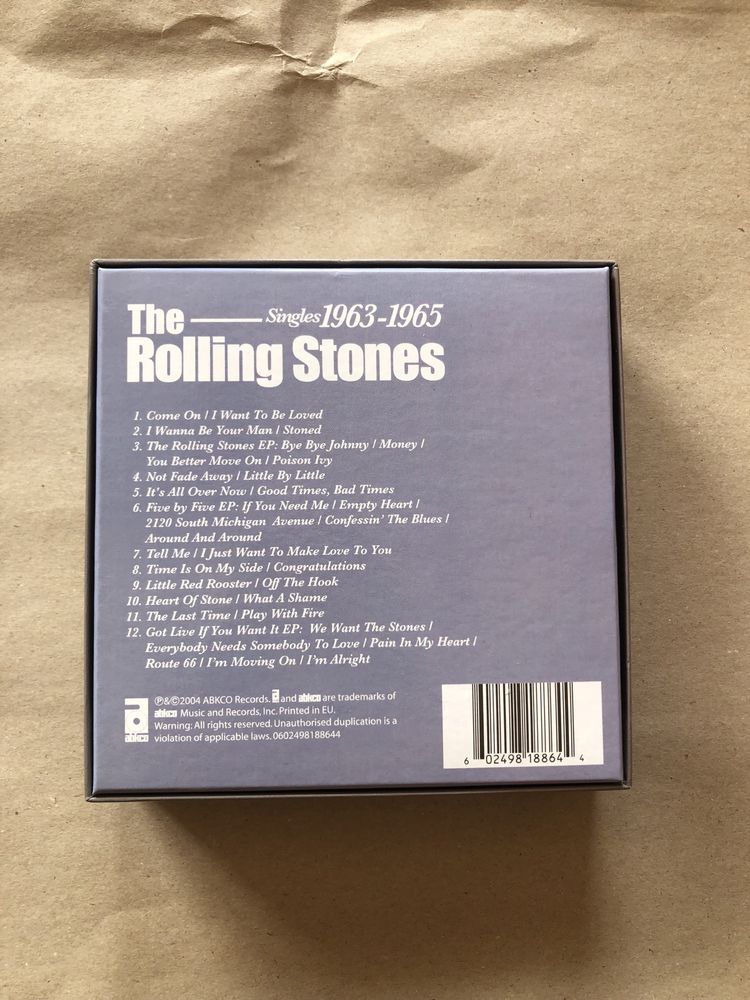 Box CD The Rolling Stones Singles 1963-65 Stan idealny