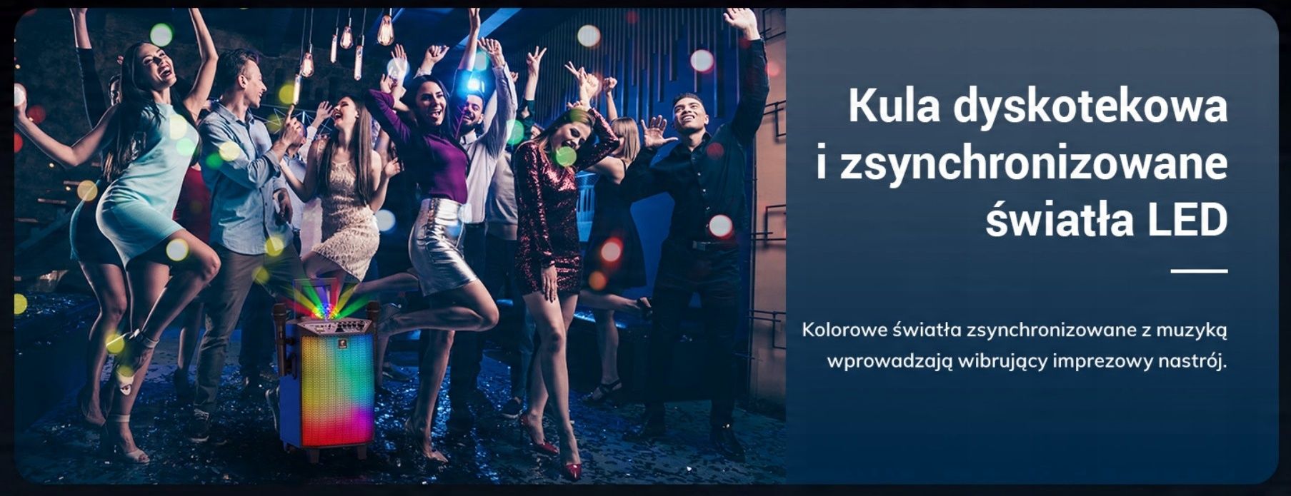 Zestaw karaoke Bluetooth 2 bezprzewodowymi mikrofonami UHF TONOR