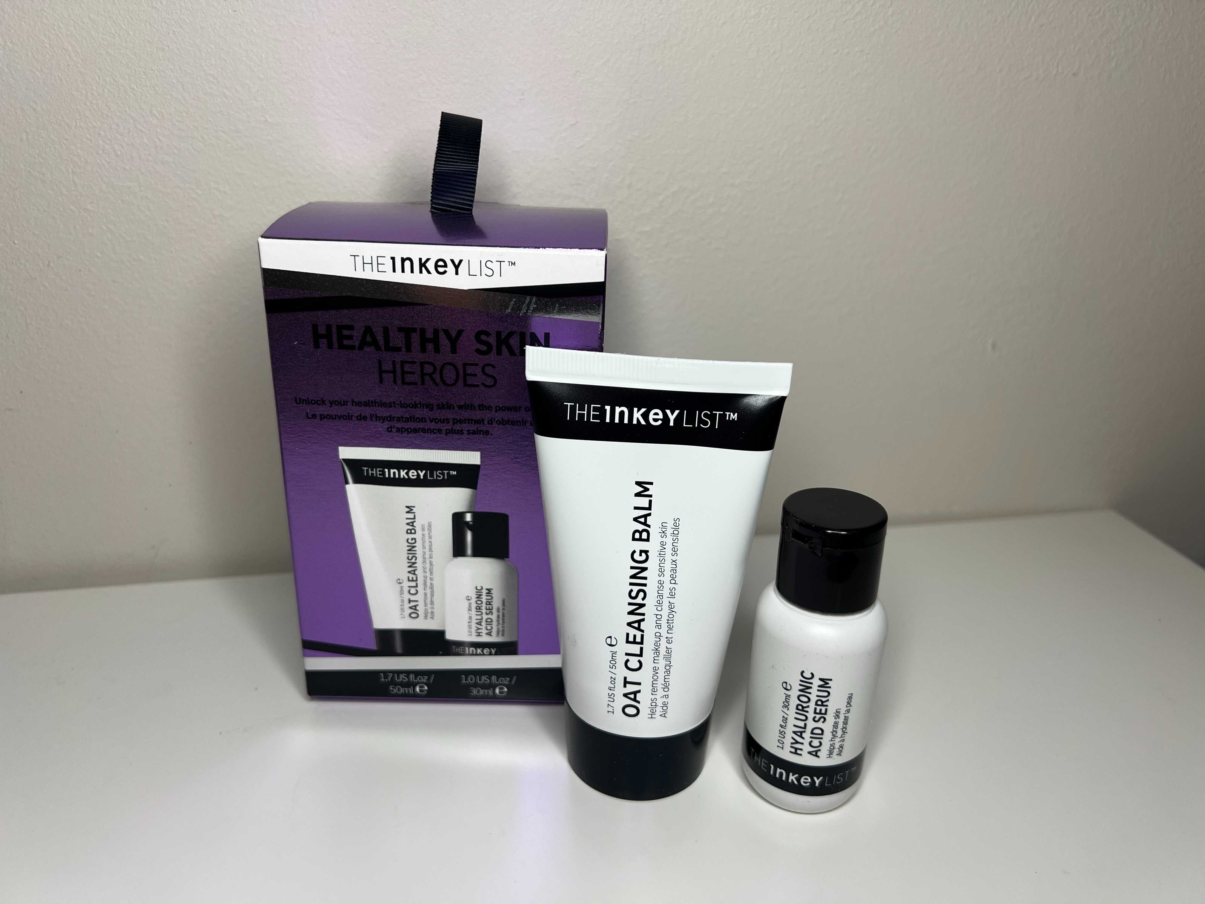 THE INKEY LIST Healthy Skin Zestaw do oczyszczania i nawilżania skóry