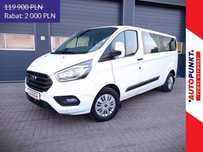 Ford Transit Custom L2H1 TREND, 2020r. 9-osobowy * FV23% * Kamera * Podgrz. Szyba Przód *
