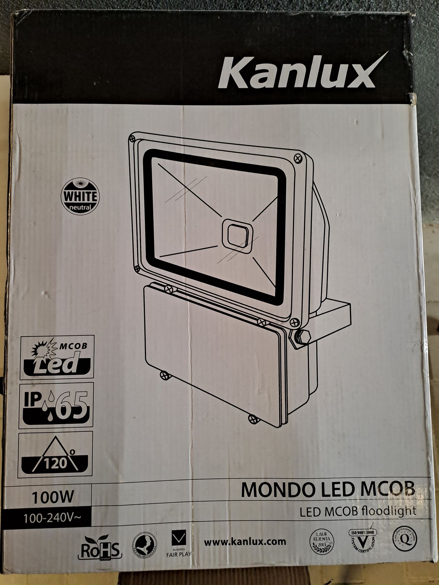 Naświetlacz LCD 100W Kanlux