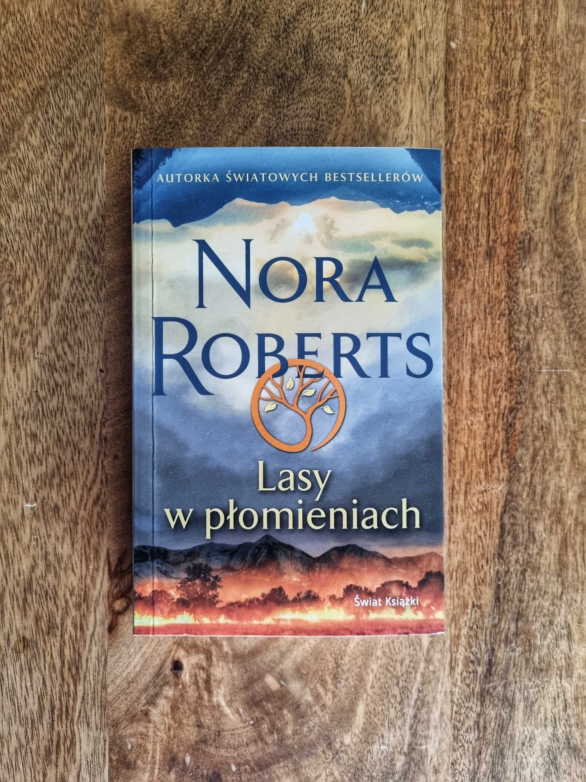 "Lasy w płomieniach" Nora Roberts