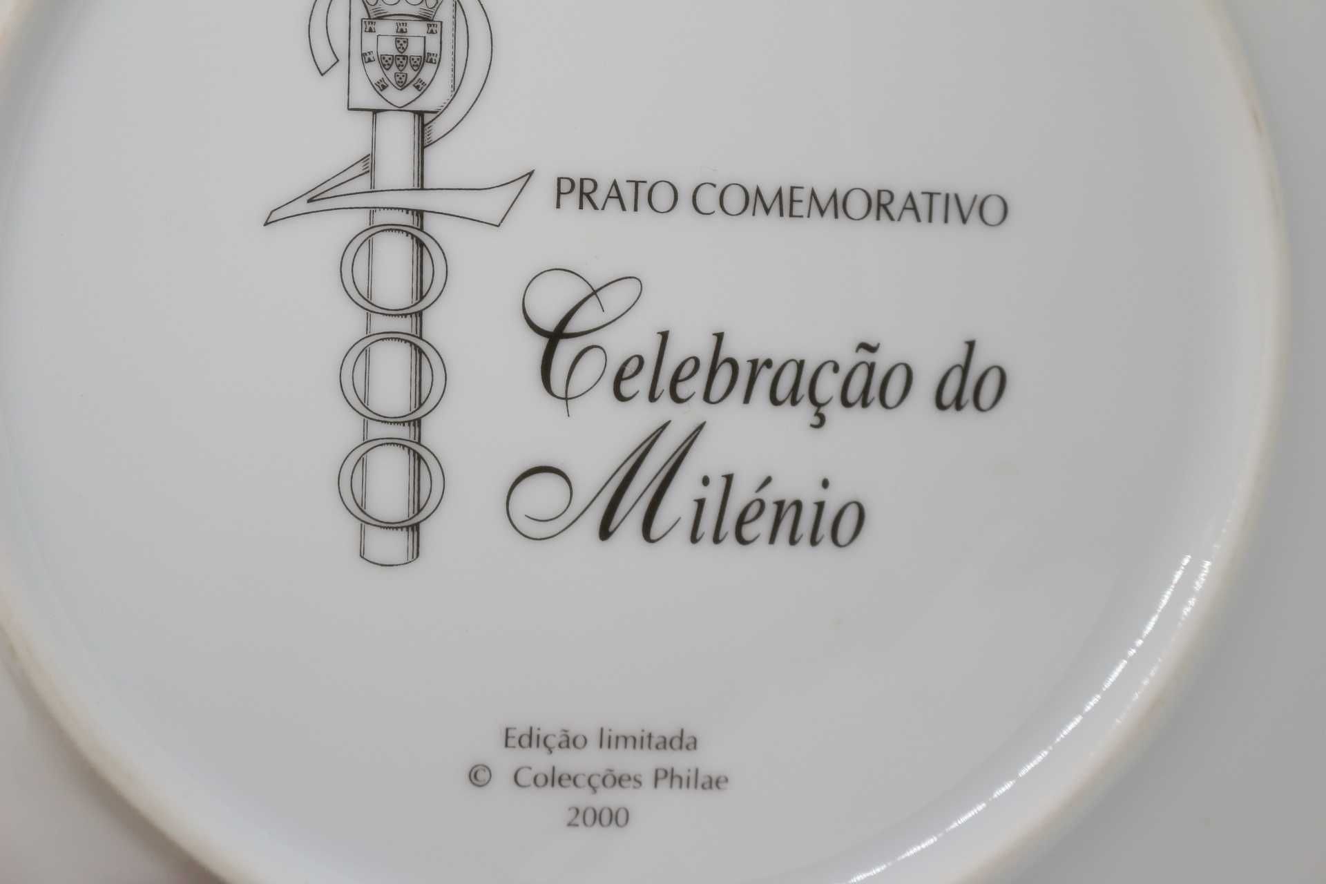 Prato Milénio Alusivo Descobrimentos Coleção Philae Lim 2000