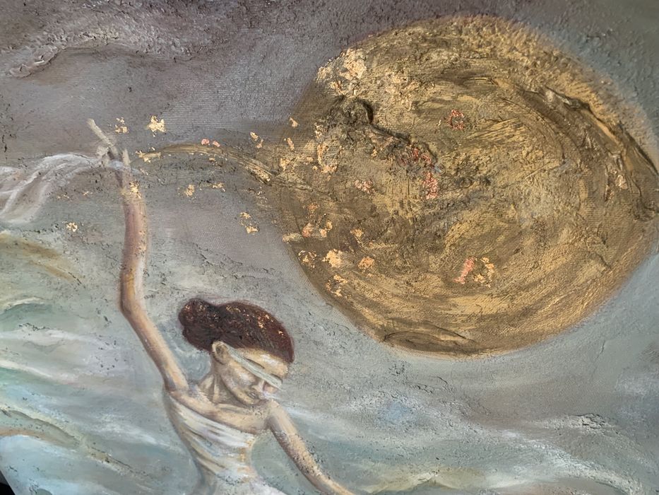 Obraz baletnica 100x70