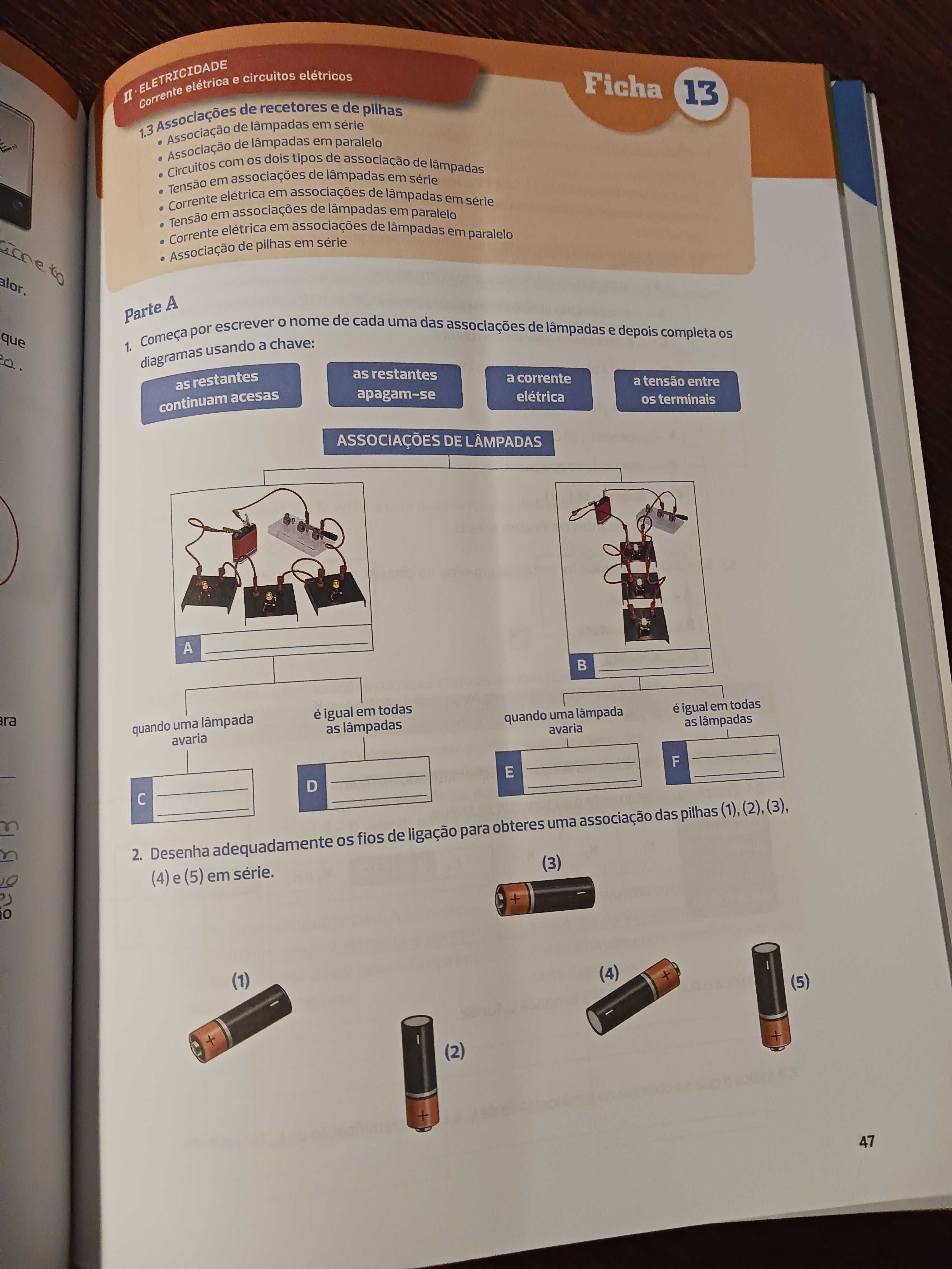 Caderno atividades físico química 9 ano