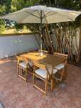 Conjunto mesa e cadeiras jardim ikea