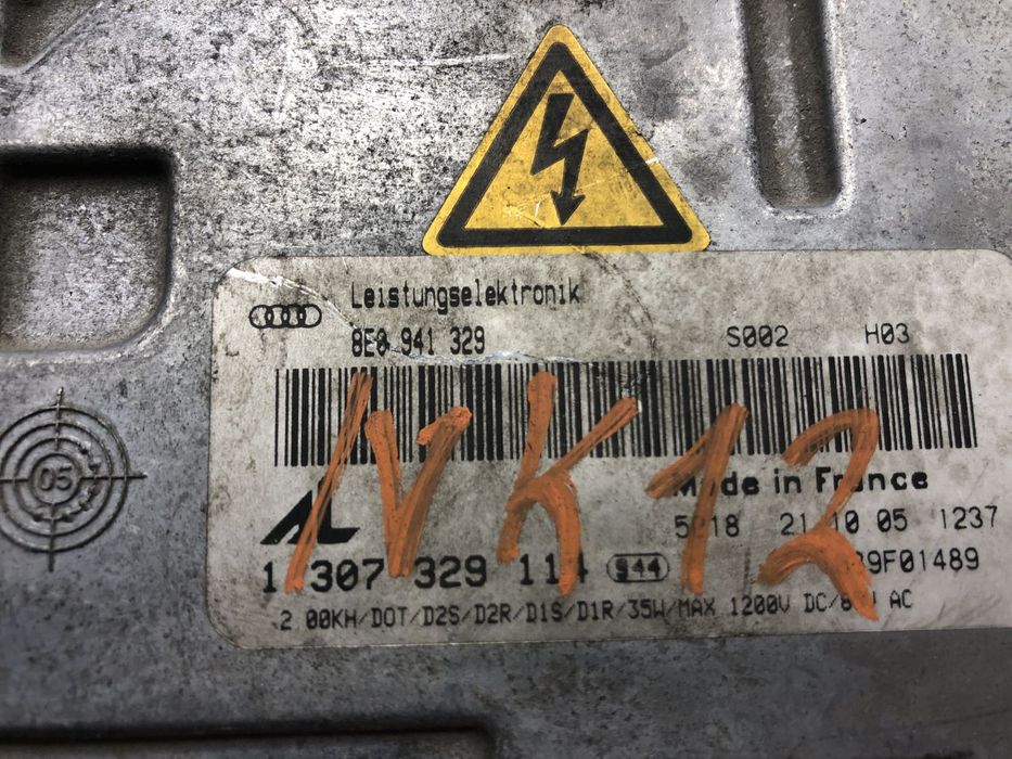 Блок управления светом фар 8E0941329 для Audi A4 B7 2004-2007
