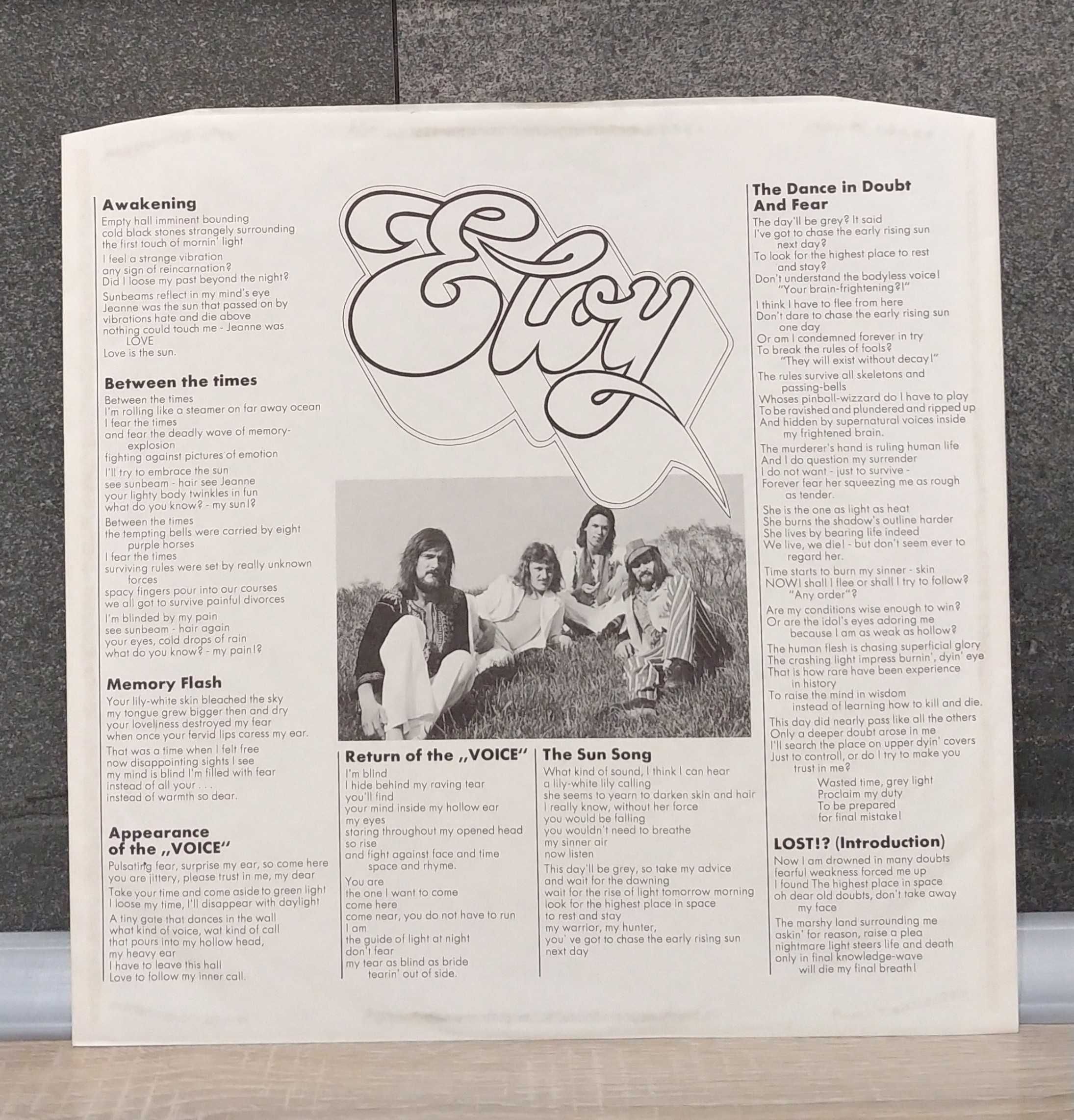 Eloy - Dawn . 1976r Hor Zu. EX+. Germany. Płyta winylowa .