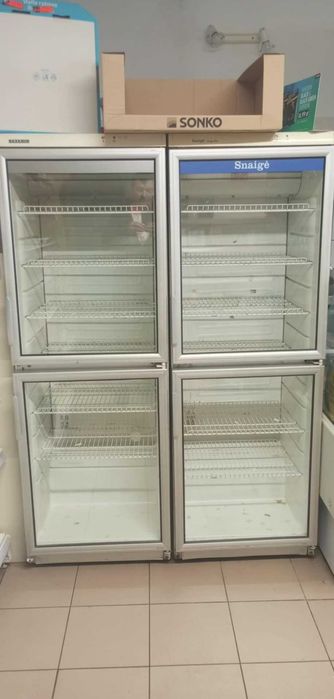 Lada chłodnicza witryna chłodnia regał lodówka sklep regał na pieczywo