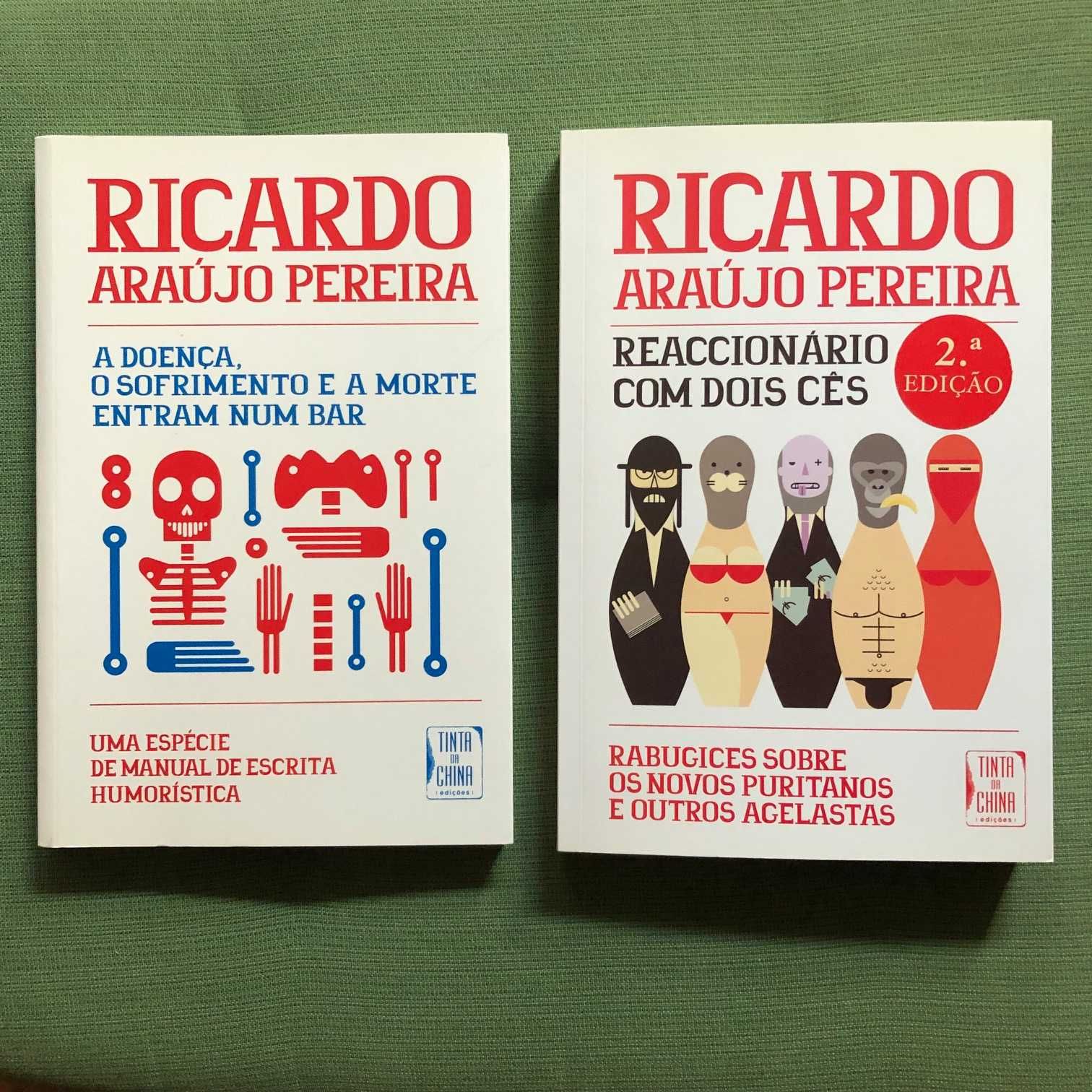 Ricardo Araújo Pereira dois livros