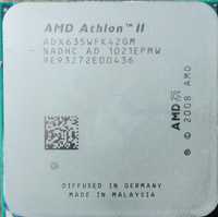 AMD Athlon ii x4 635 Soket AM3