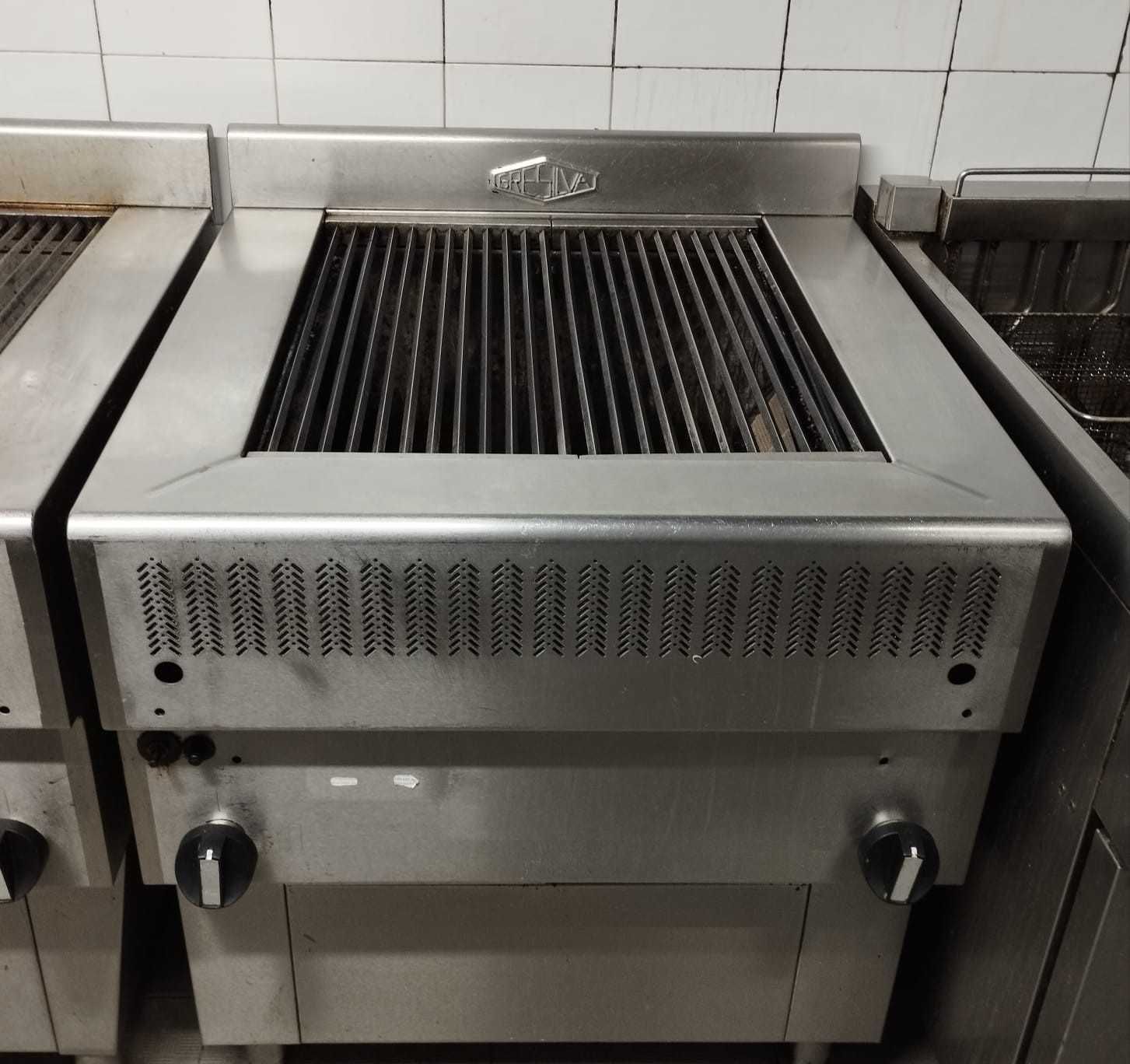 Conjunto Forno Convector, Fritadeira a Gás, Fogão e Grelhador