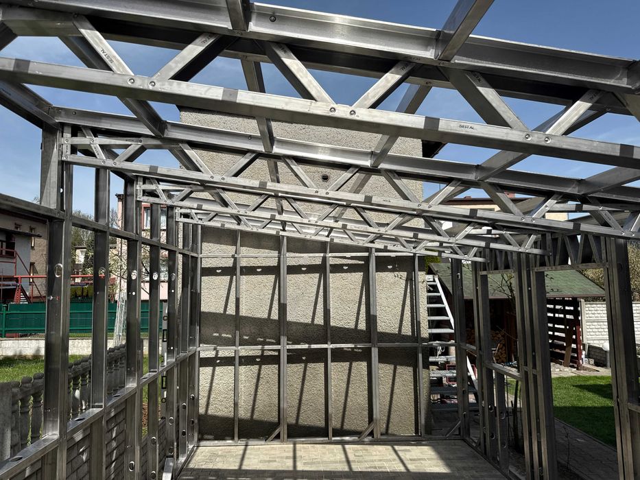 Konstrukcja : hale,domy,domki letniskowe,garaże,carport,wiaty,pergole
