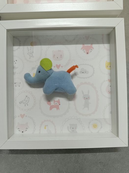 4 quadros infantis Ribba Ikea