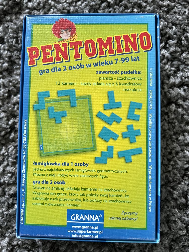 Gra planszowa pentomino